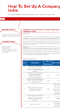 Mobile Screenshot of india-company.info